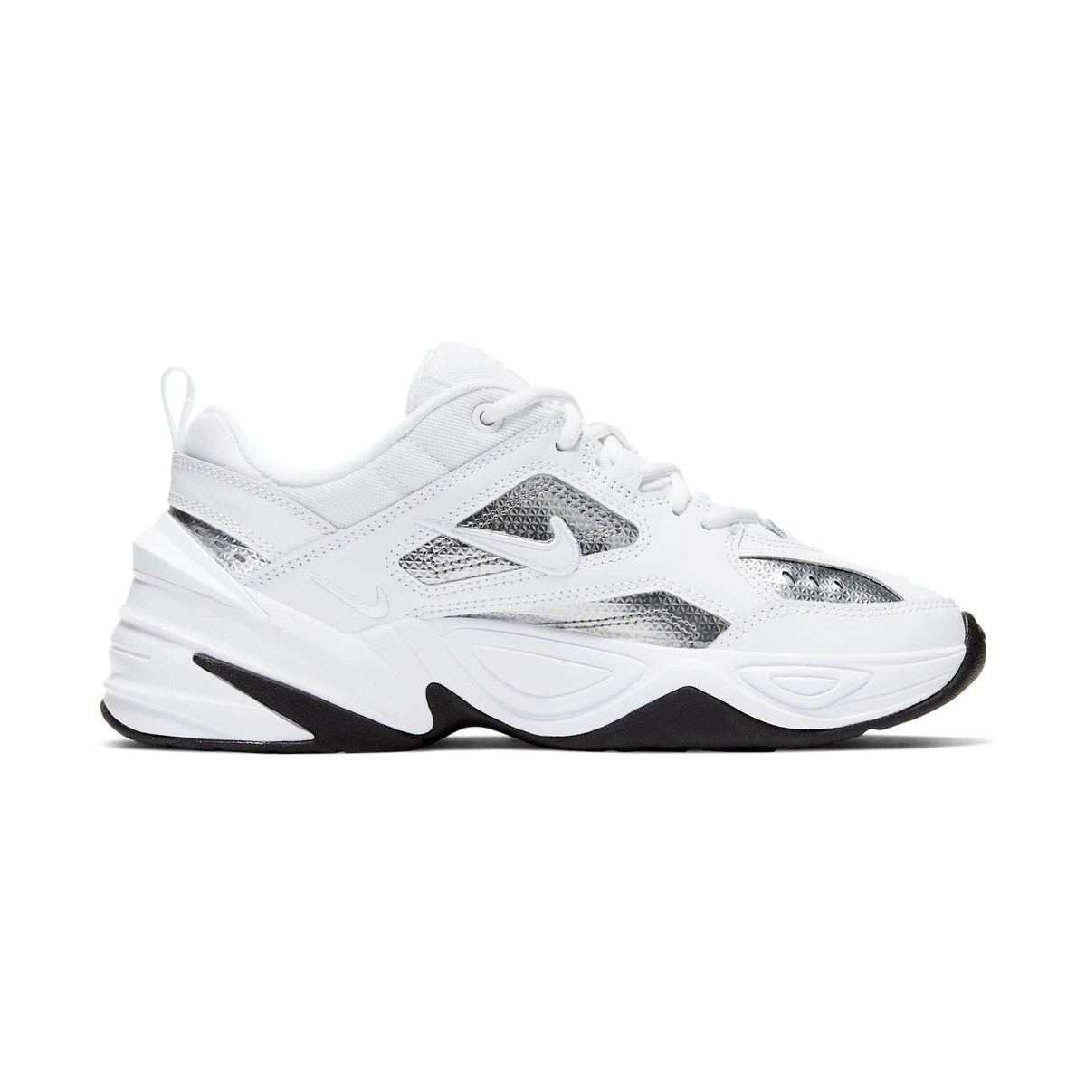 Nike M2K Tekno White Metallic Silver Black (Women's)