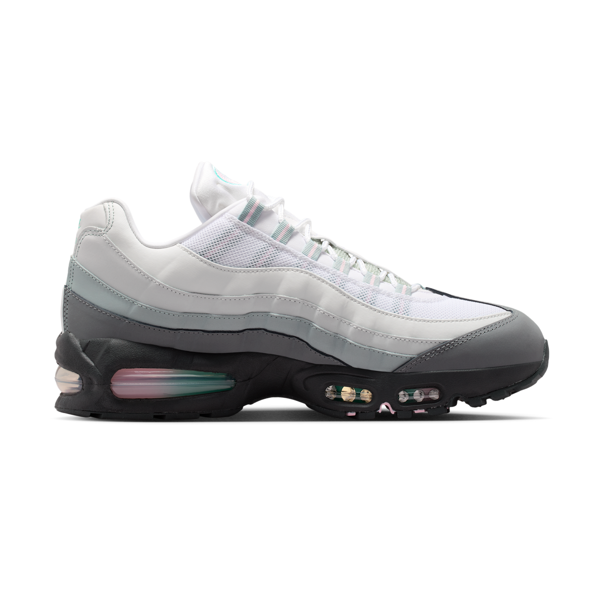 Nike Air Max 95 Big Bubble White Hyper Turquoise Pink Foam