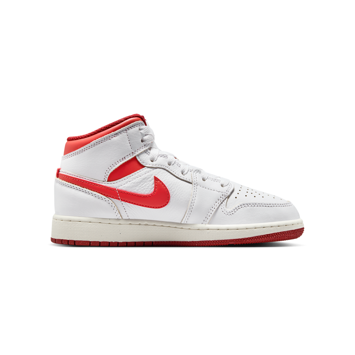 Jordan 1 Mid SE White Dune Red (GS)