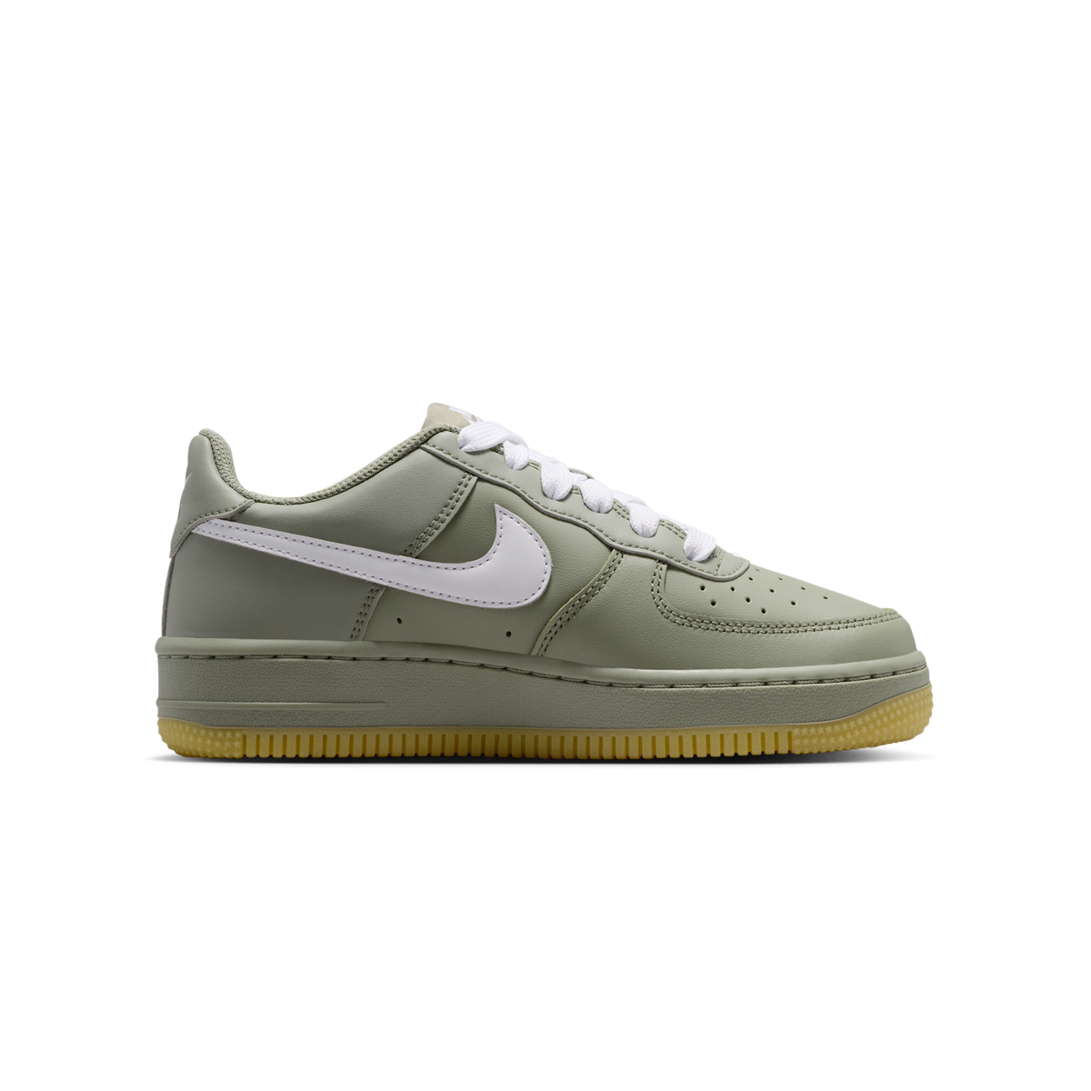 Nike Air Force 1 Low LV8 Light Army Gum White (GS)