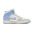 Jordan 1 Mid Psychic Blue Sail Coconut Milk (Women's)