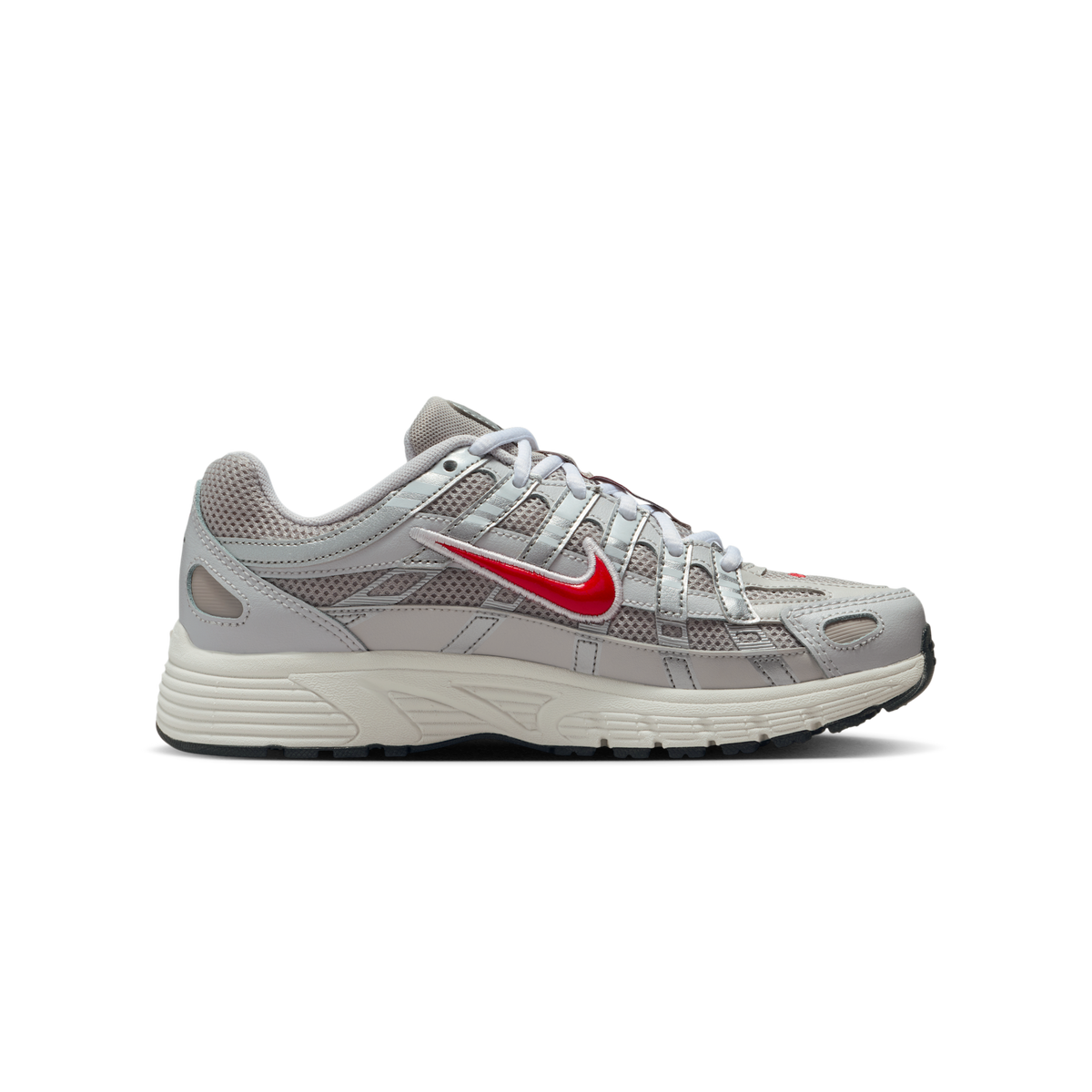 Nike P-6000 College Grey Phantom Fire Red (GS)
