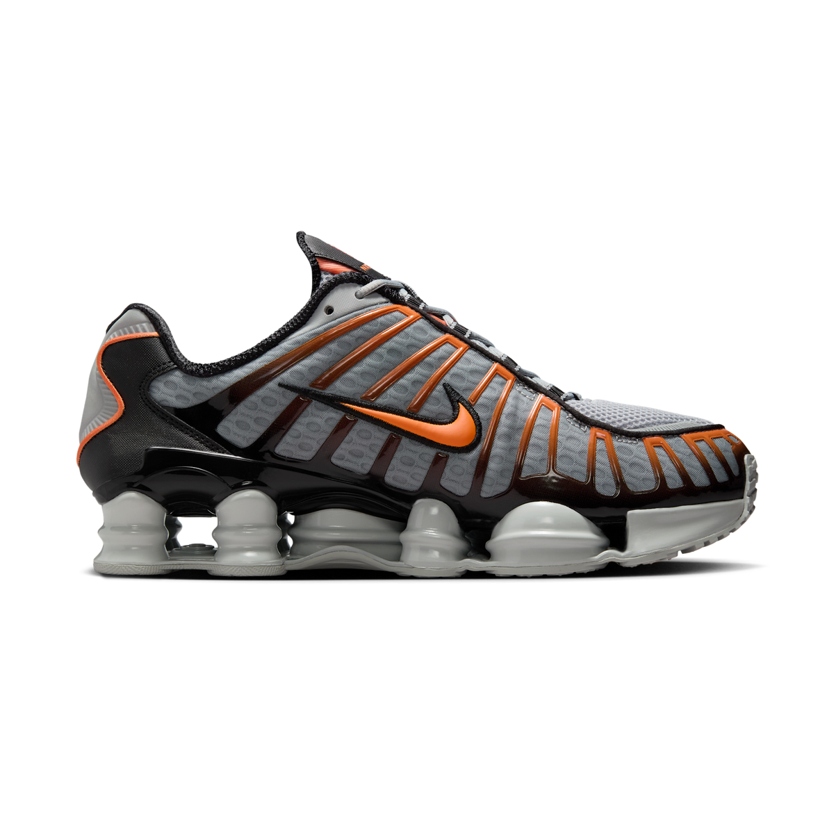 Nike Shox TL Light Smoke Grey Black Bright Mandarin | AV3595-011