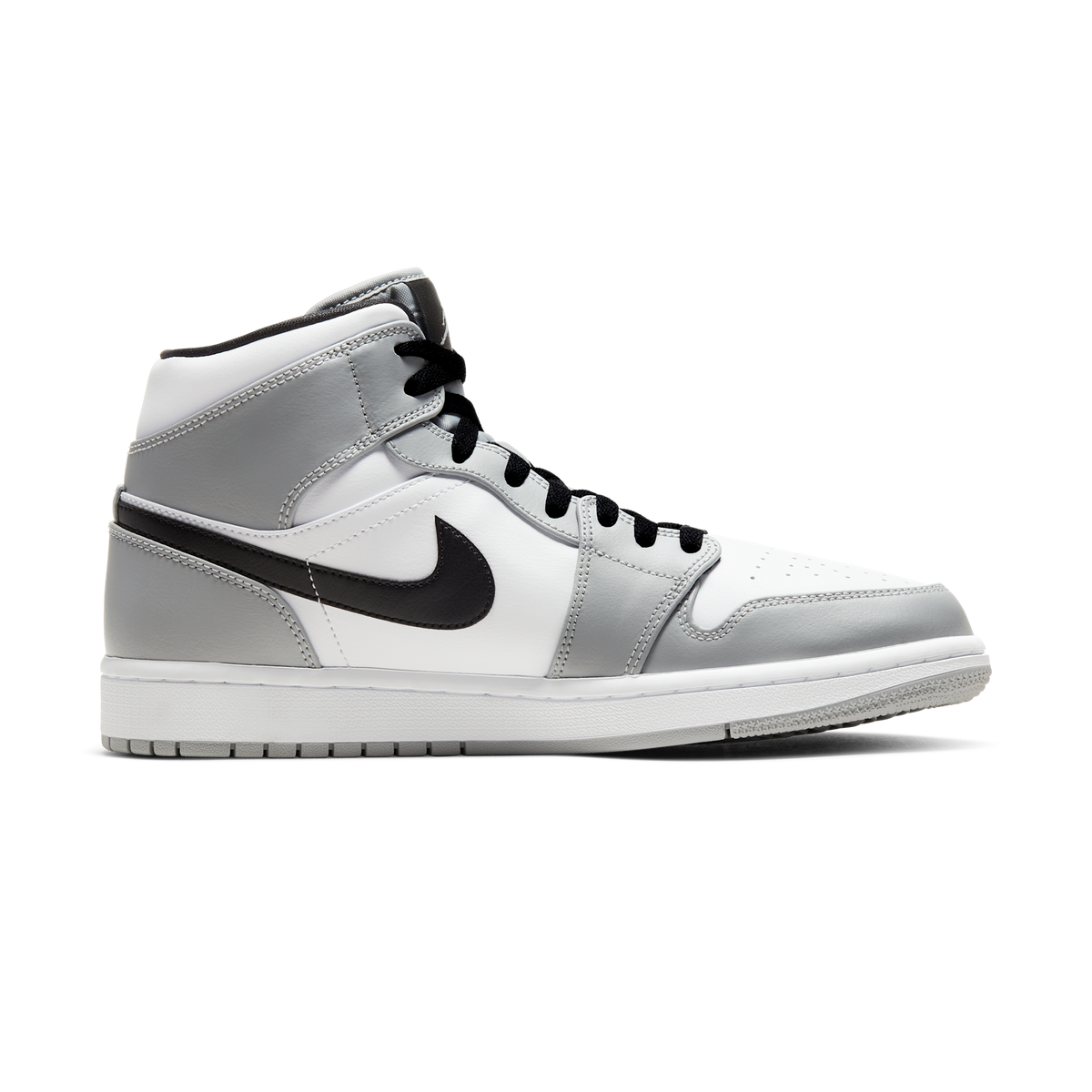 Jordan 1 Mid Light Smoke Grey
