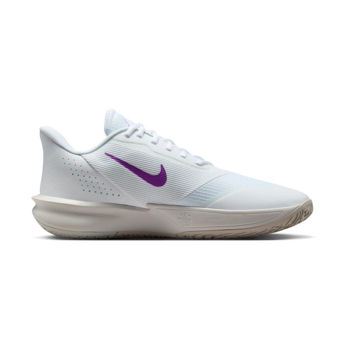 Nike Precision 7 White Vivid Purple