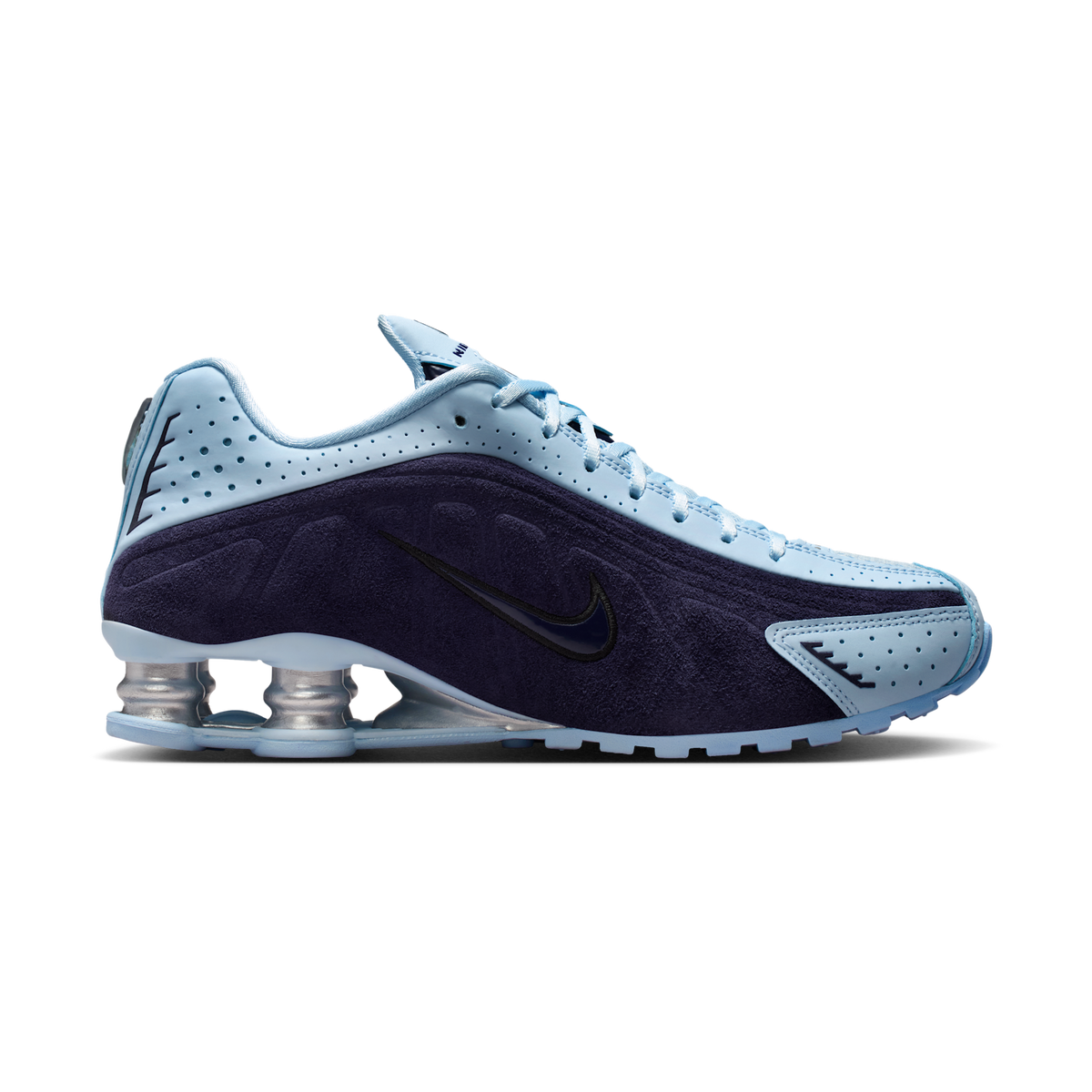 Nike Shox R4 Imperial Purple Celestine Blue (Women's) | HQ7739-500