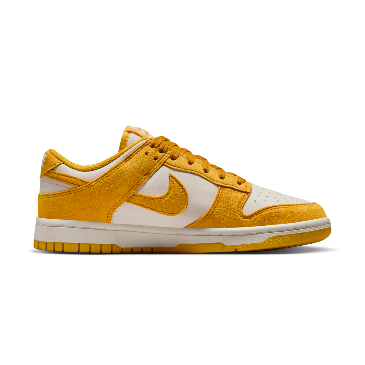 Nike Dunk Low Dark Sulfur Gold Mini Swoosh (Women's) | IB4417-101