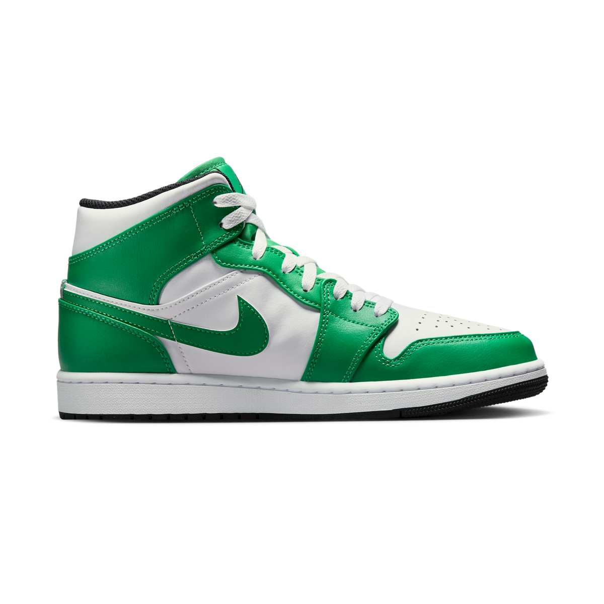 Jordan 1 Mid Lucky Green