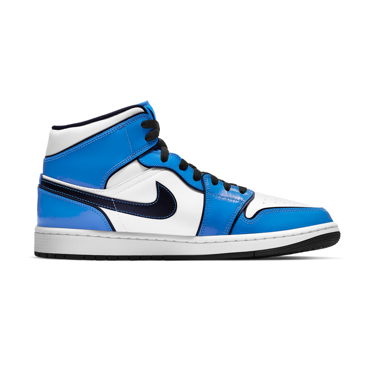 Jordan 1 Mid Signal Blue