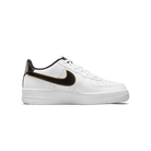 Nike Air Force 1 Low '07 LV8 Double Swoosh White Metallic Gold (GS)