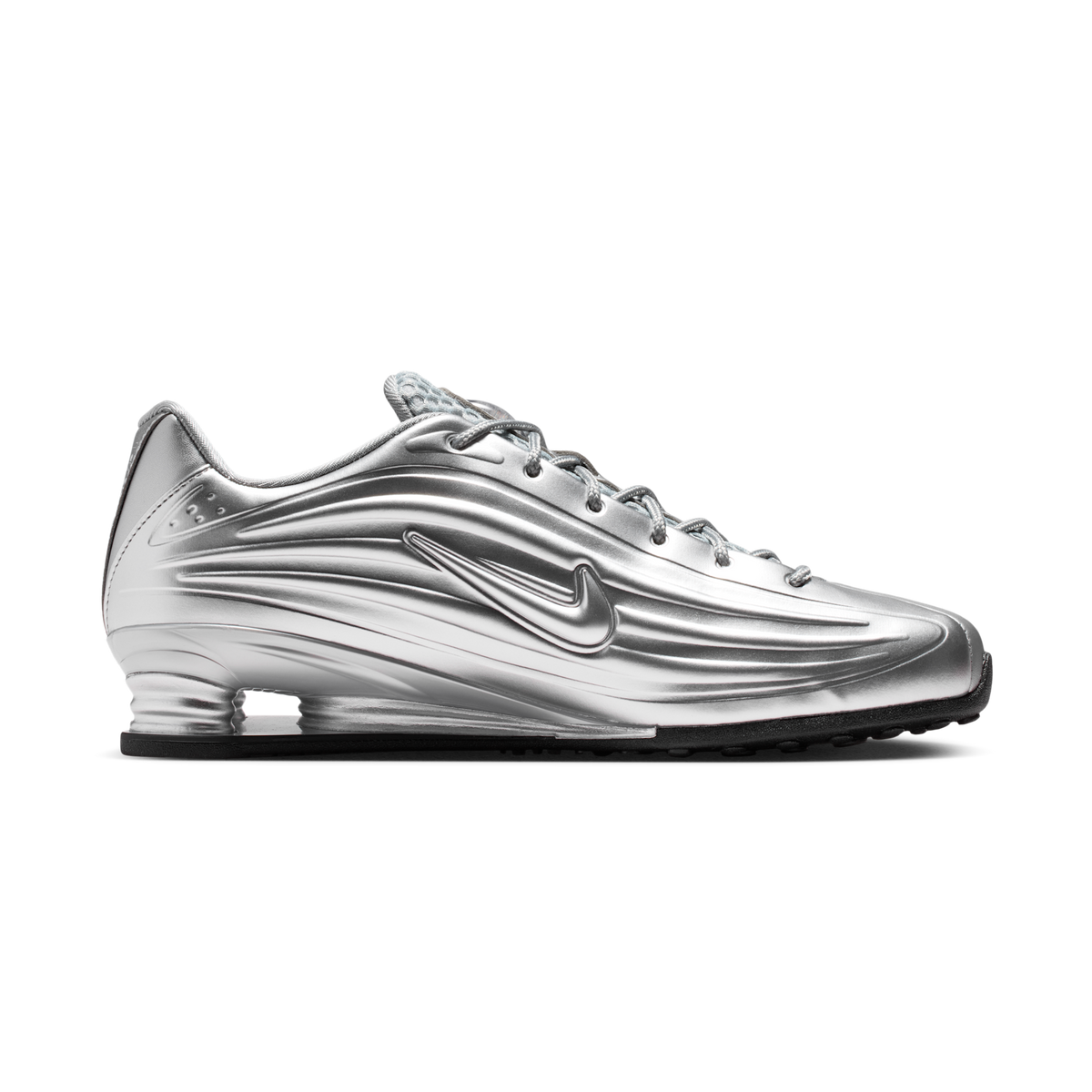 Nike Shox Z Metallic Silver Black (Women's) | IO7843-002