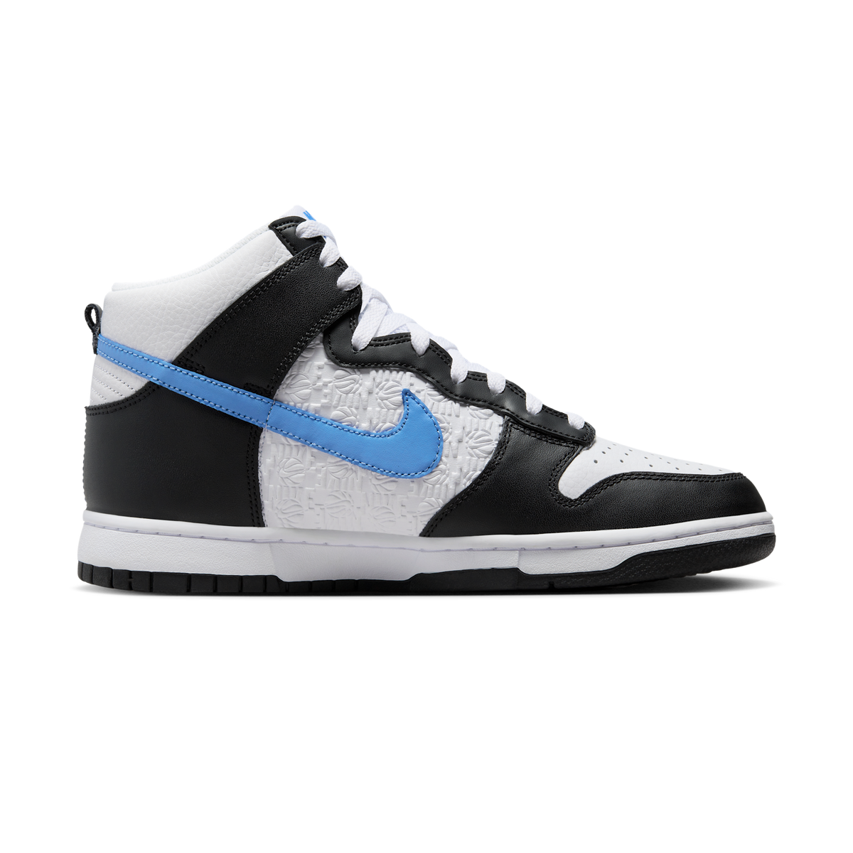Nike Dunk High Retro FLC Black University Blue White | FJ4210-001