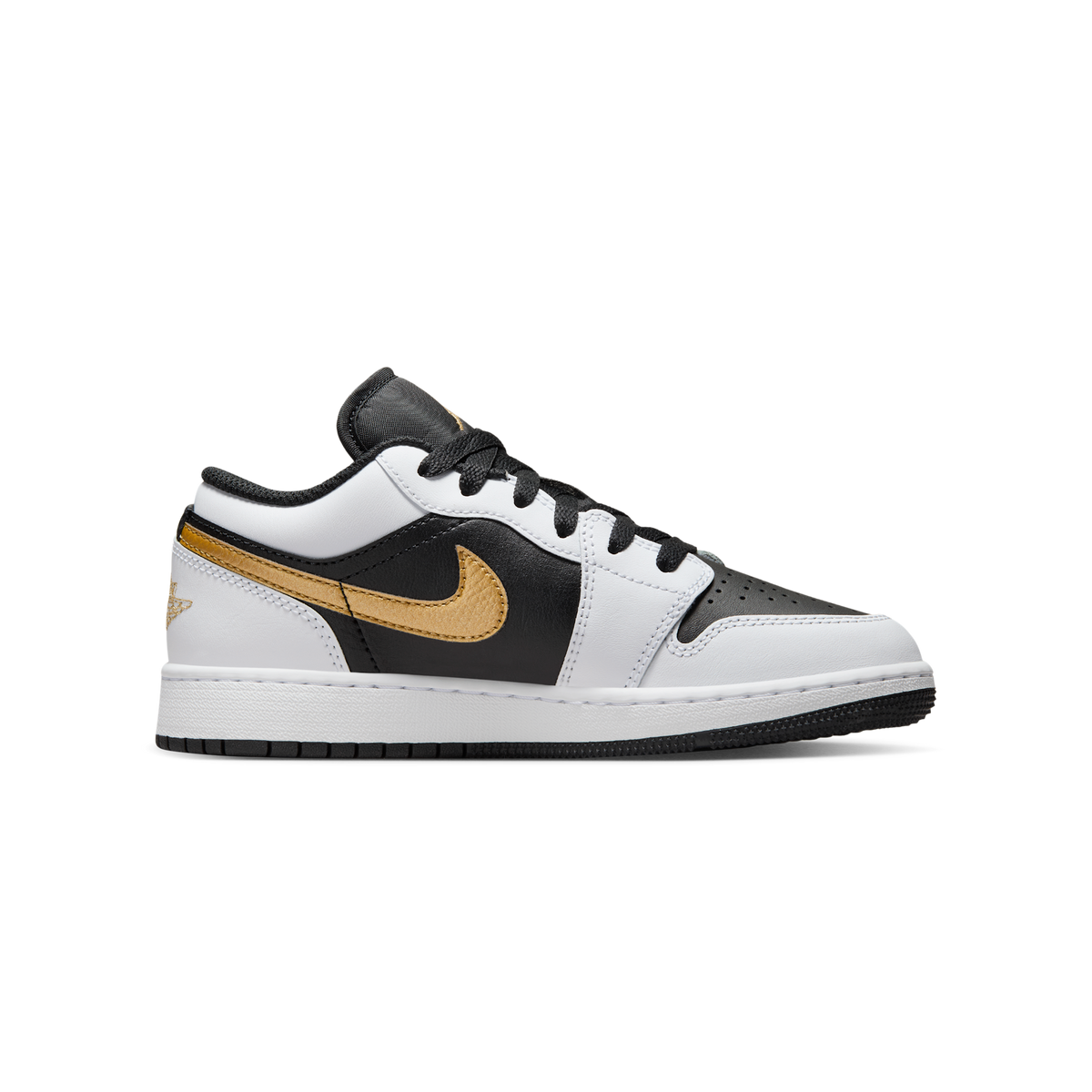 Jordan 1 Low Gold Swoosh (GS)