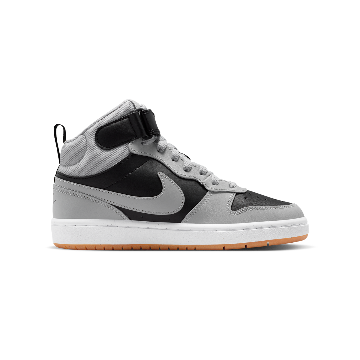 Nike Court Borough Mid 2 Black Light Smoke Grey Gum (GS)