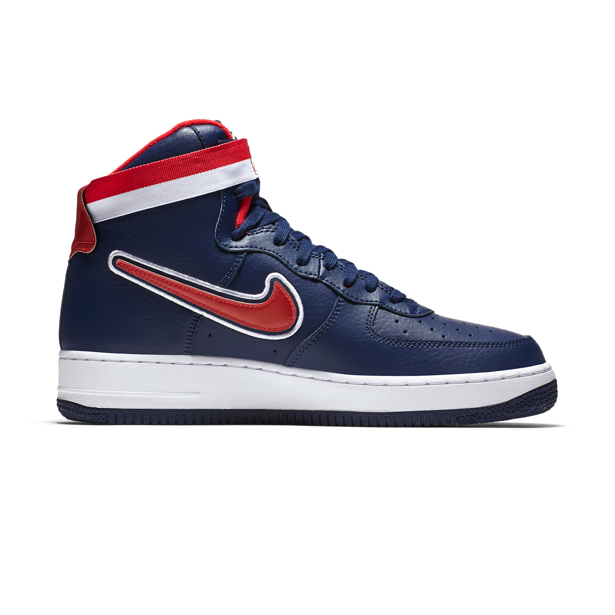 Nike Air Force 1 High Sport NBA Midnight Navy University Red