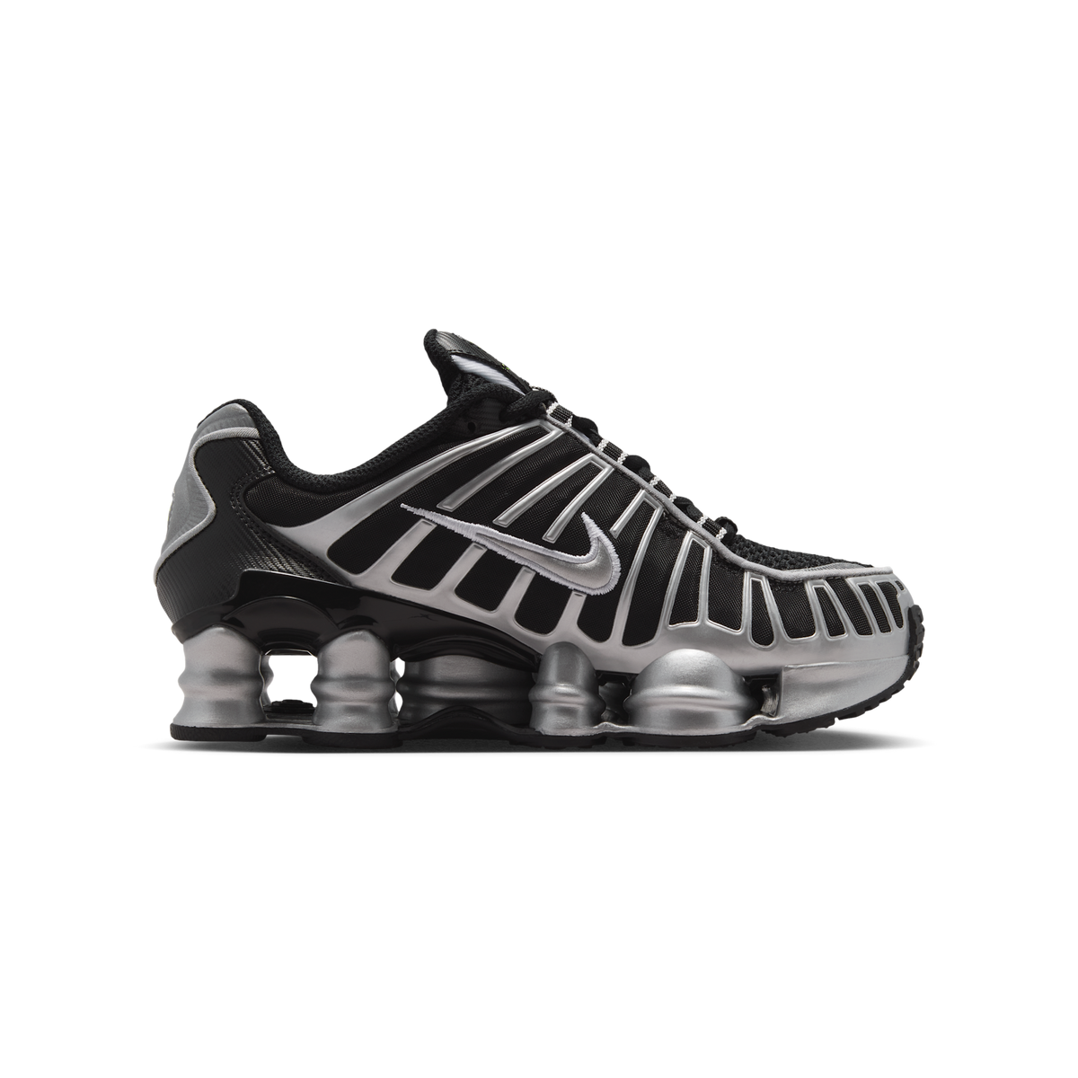 Nike Shox TL Black Volt Metallic Silver (GS) | IQ0314-010
