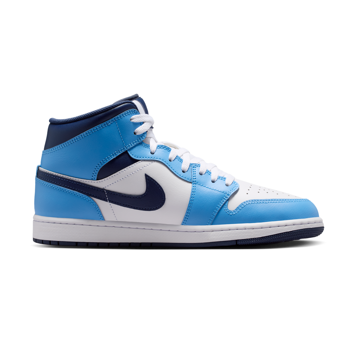 Jordan 1 Mid University Blue Midnight Navy