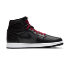 Jordan 1 Retro High Black Satin Gym Red