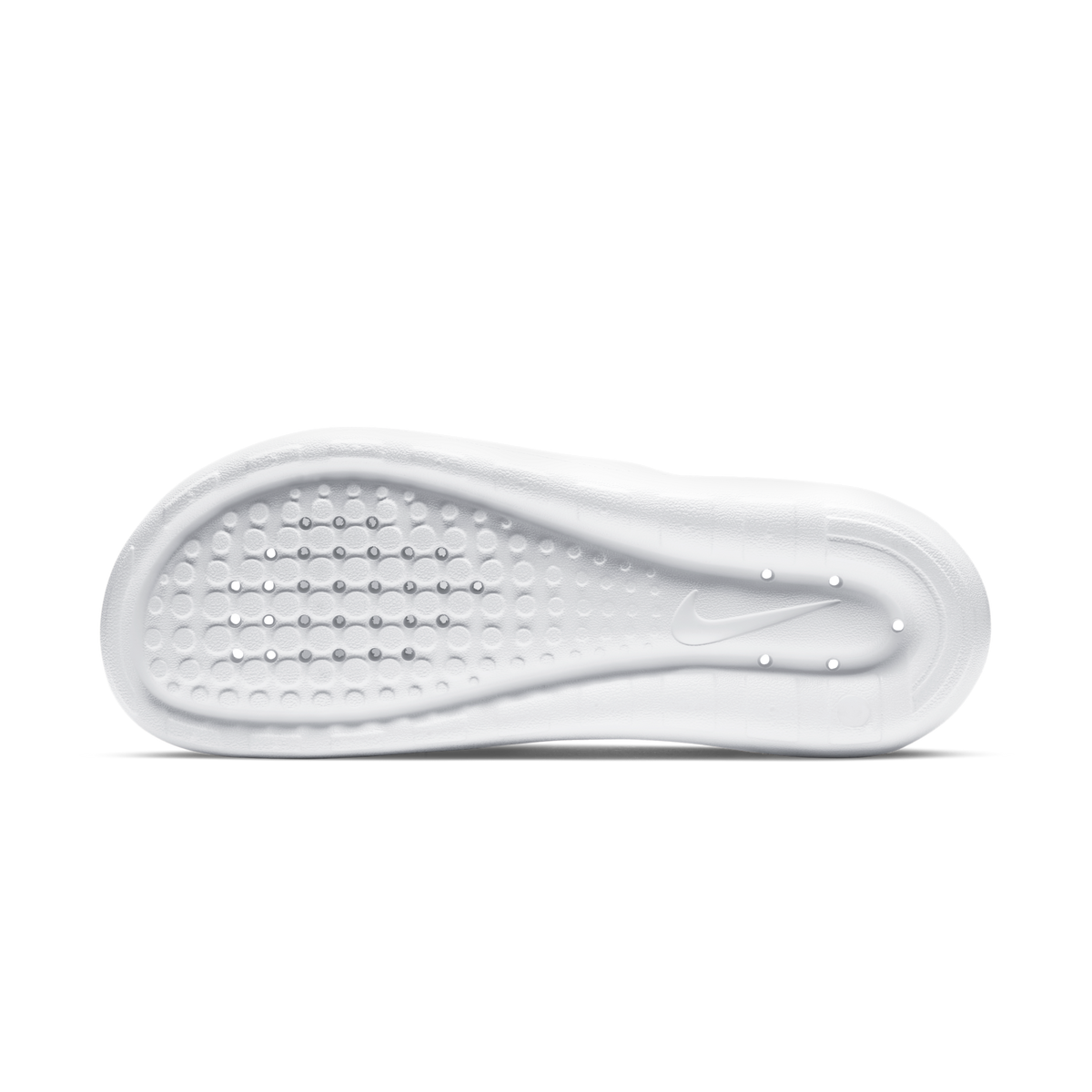 Nike Victori One Shower Slide White Polka Dot Swoosh | CZ5478-100