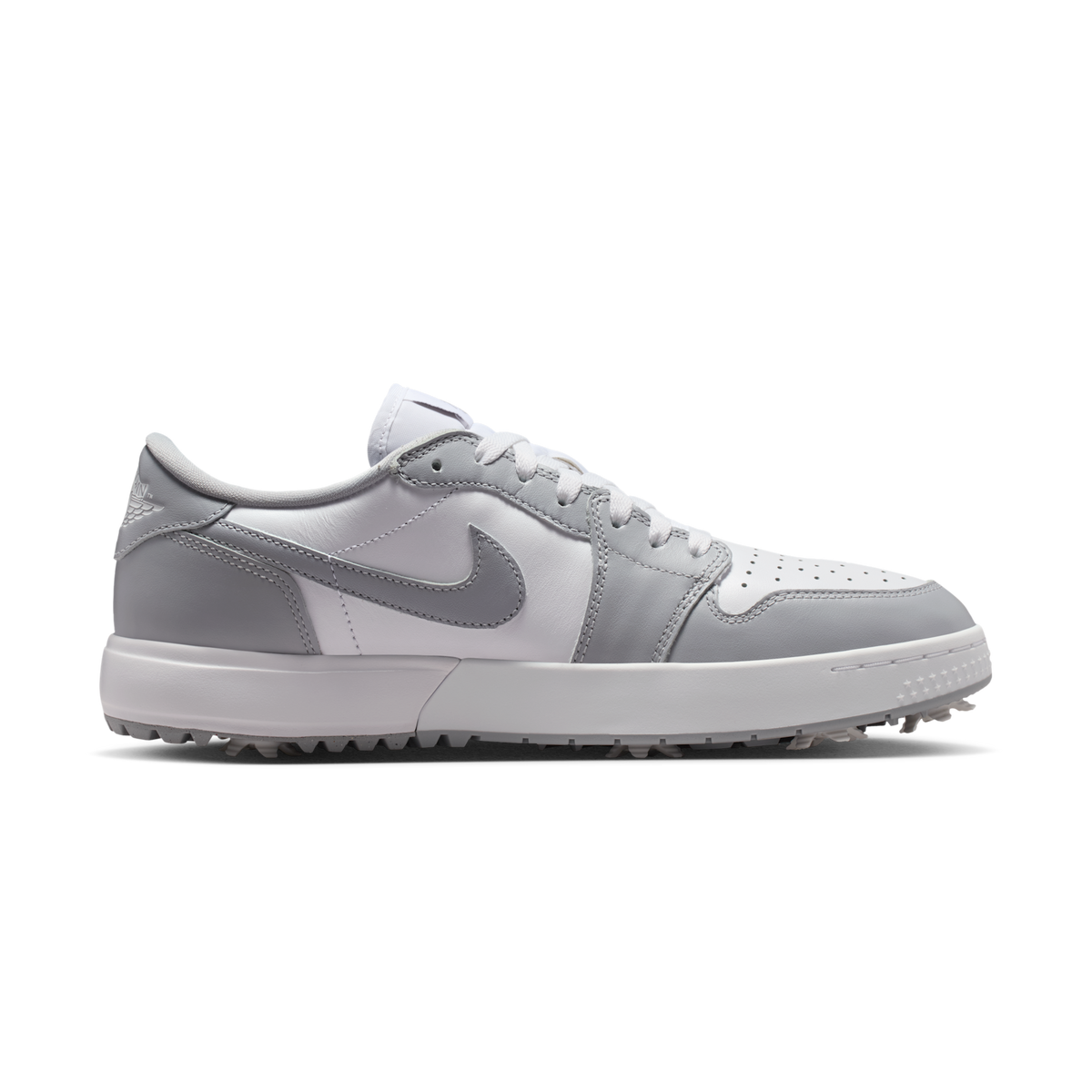 Jordan 1 Low Golf Spiked Wolf Grey White