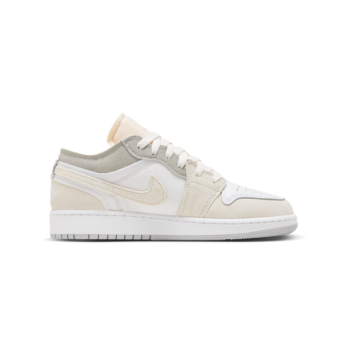 Jordan 1 Low Inside Out Cream White Light Grey (GS)