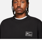 Nike x Stussy Wash Crew Fleece Black