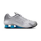 Nike Shox R4 Metallic Silver White Blue Lagoon | HQ1988-005