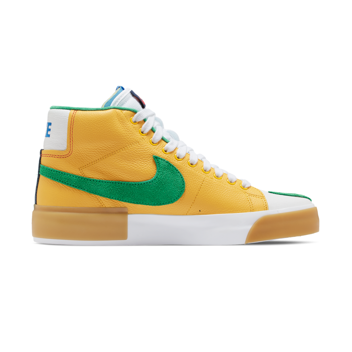 Nike SB Zoom Blazer Mid Edge Safety Orange University Gold | DA2189-800