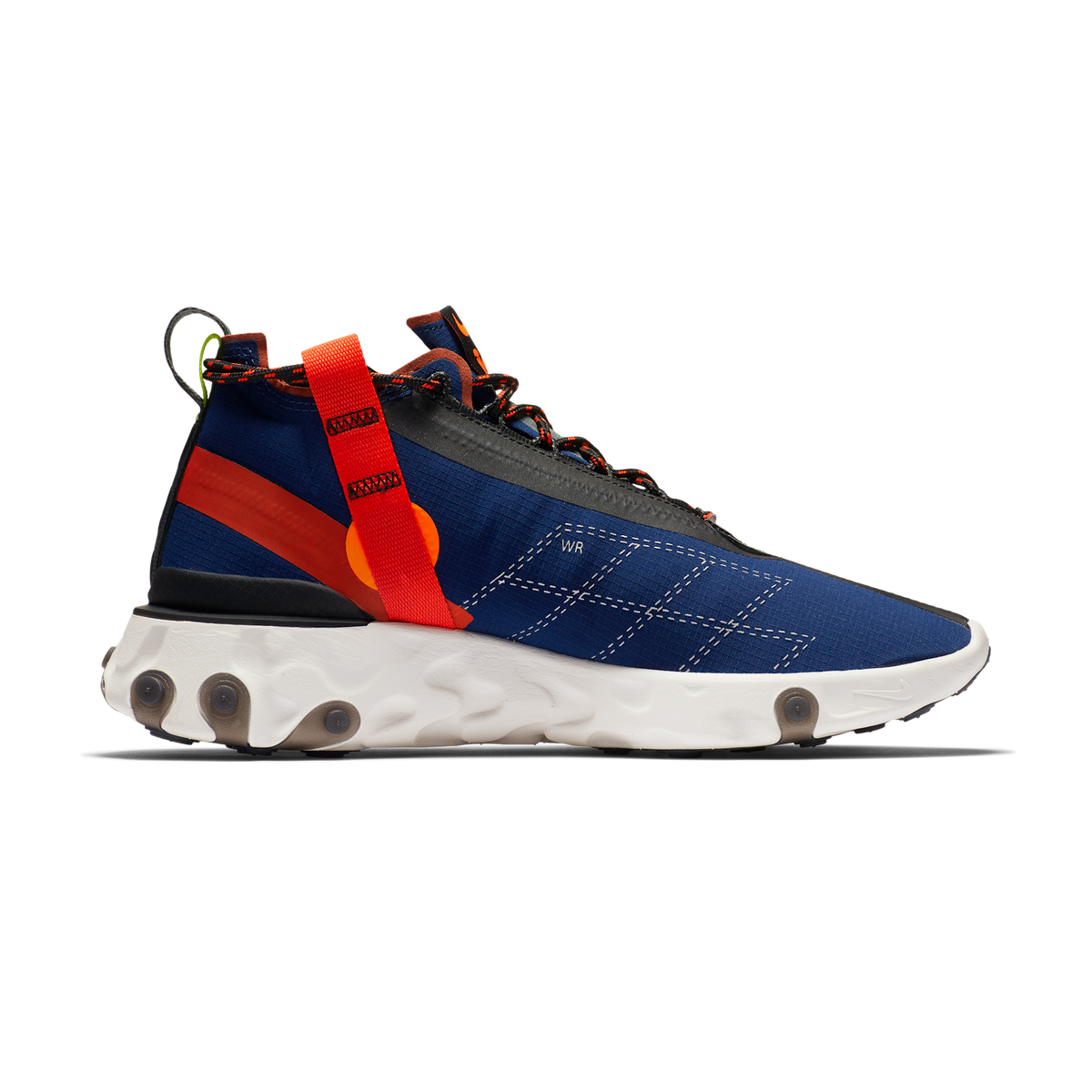 Nike React Runner Mid WR ISPA Blue Void Team Orange | AT3143-400