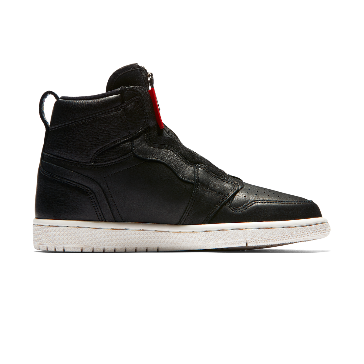 Jordan 1 Retro High Zip Black Gym Red Phantom (Women's)