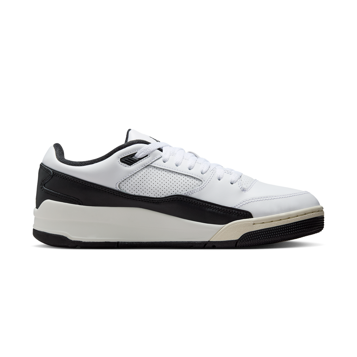 Jordan Flight Court White Black Sail