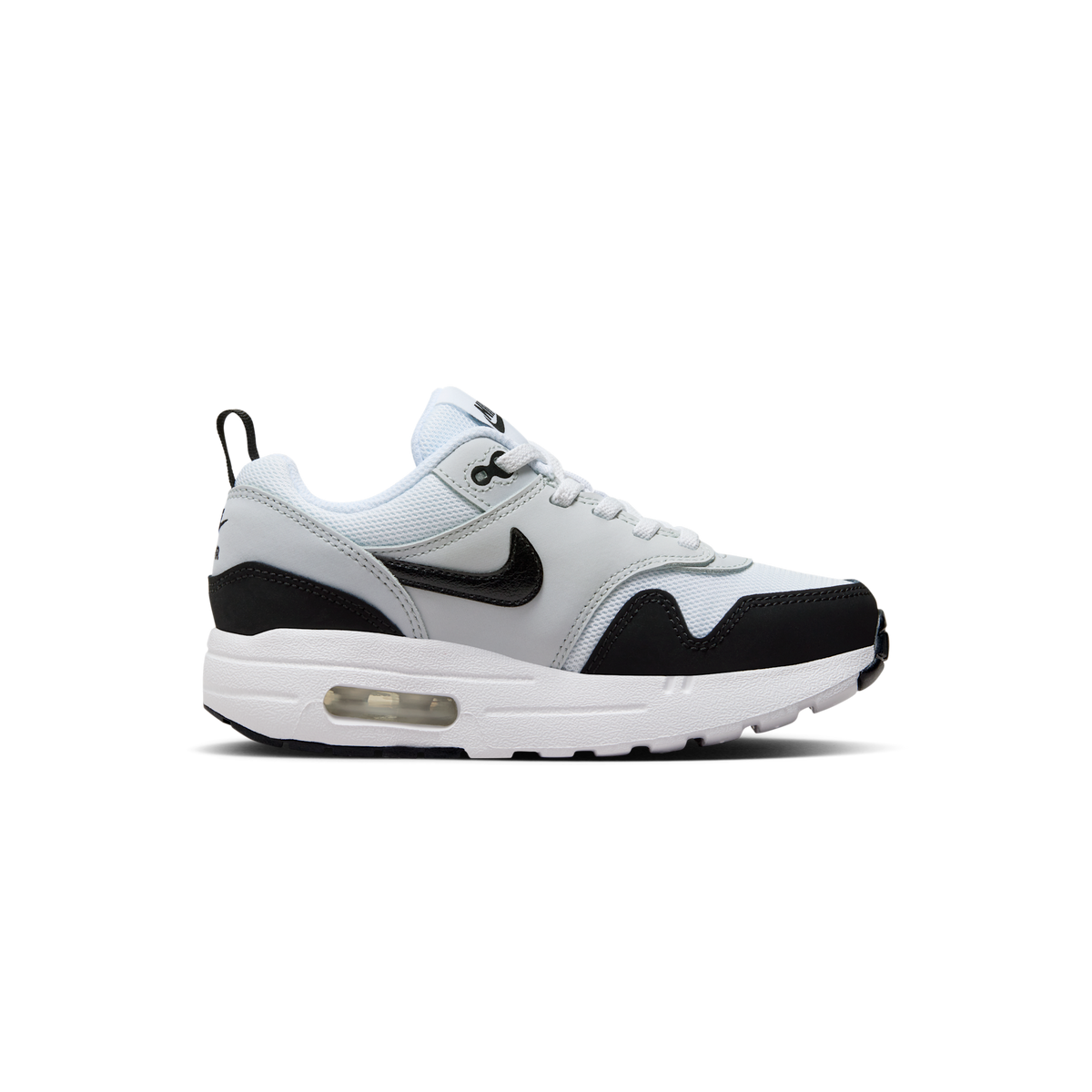 Nike Air Max 1 EasyOn White Black (PS)