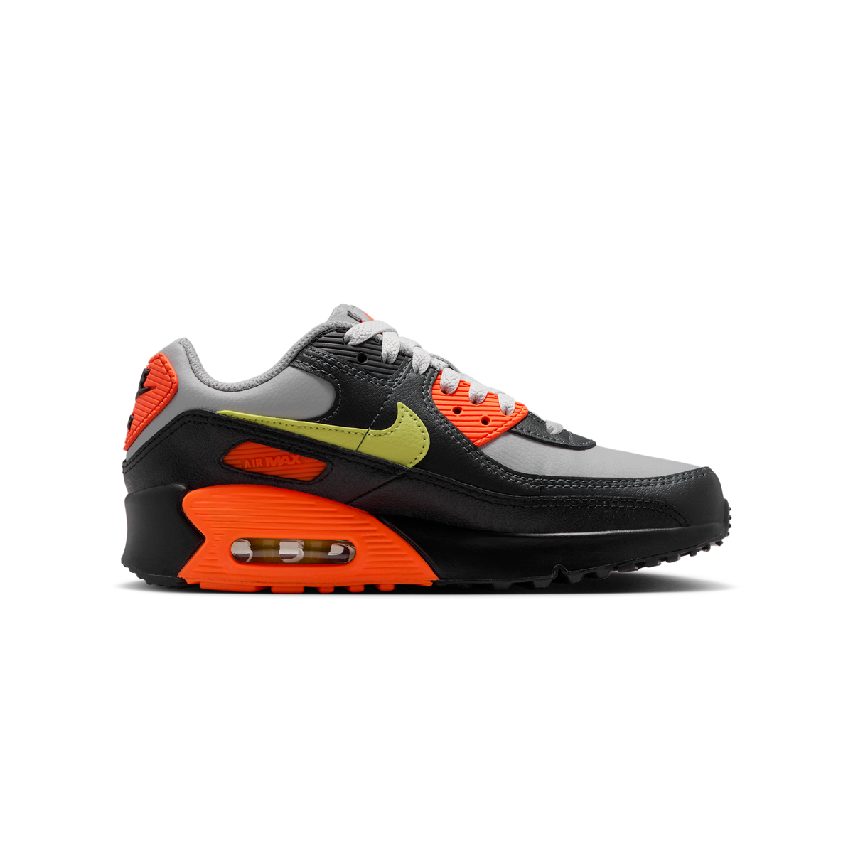Nike Air Max 90 LTR Light Smoke Grey Hyper Crimson (GS)