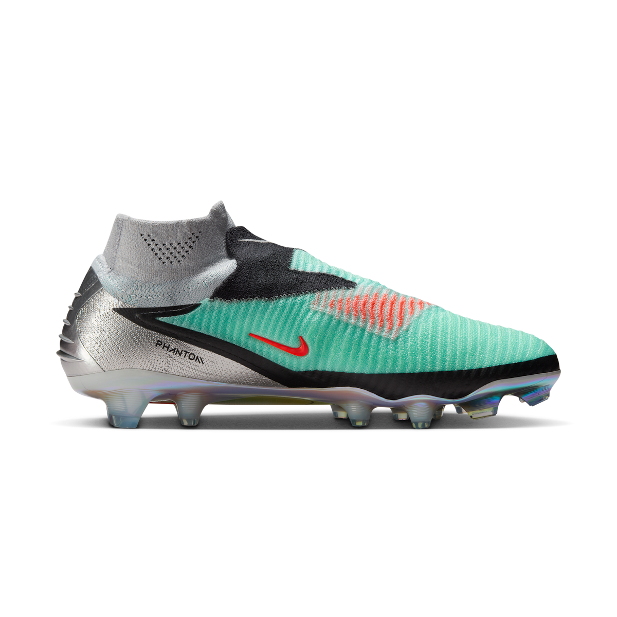 Nike Phantom 6 High Elite FG Chrome Black