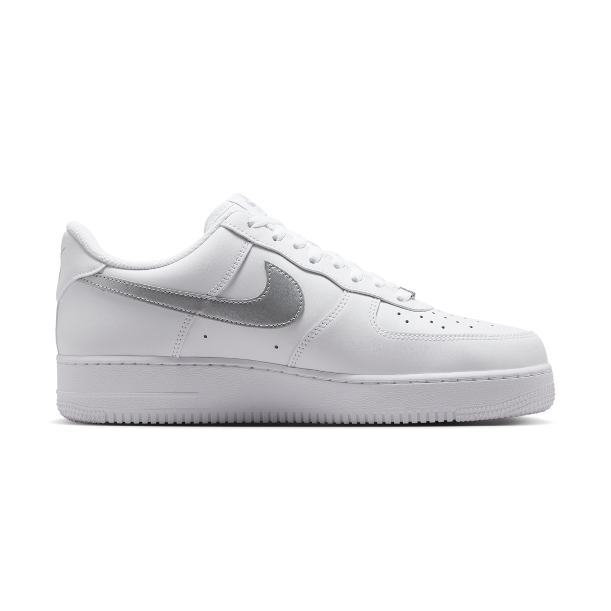 Nike Air Force 1 Low '07 White Metallic Silver