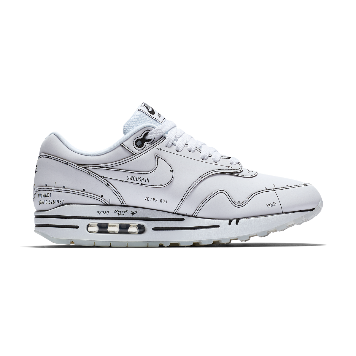 Nike Air Max 1 Tinker Schematic