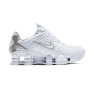 Nike Shox TL White Metallic Silver Max Orange (Women's)