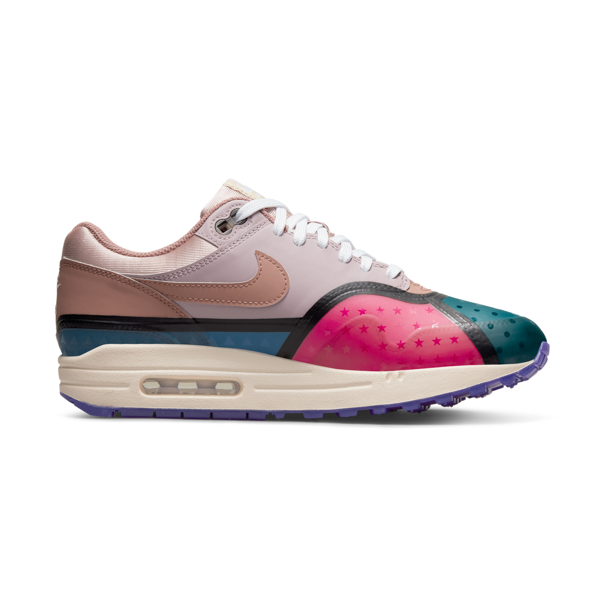 Nike Air Max 1 Premium Plum Fog Fossil Rose (Women's)