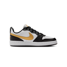 Nike Court Borough Low Recraft Black White Metallic Gold (GS)