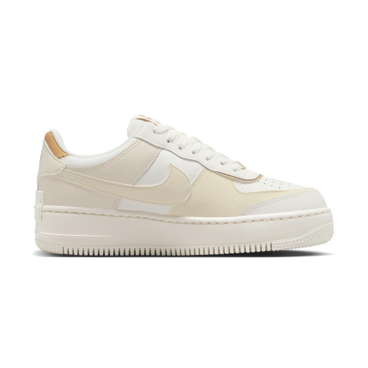 Nike Air Force 1 Shadow Sail Coconut Milk Metallic Gold (Women's)