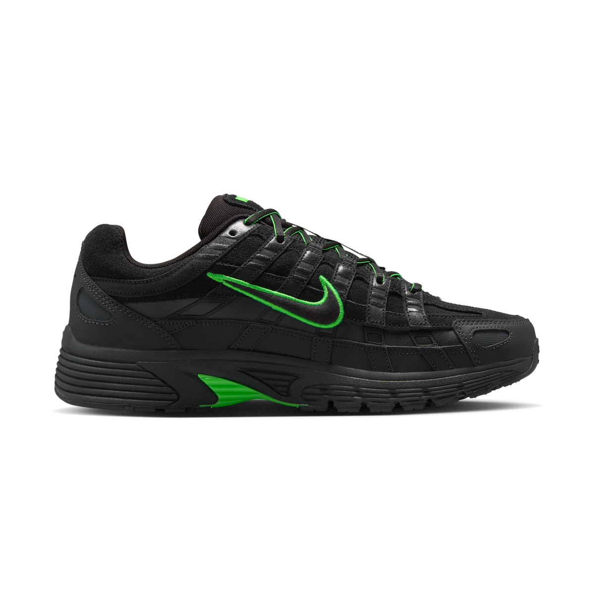 Nike P-6000 PRM Black Green Strike