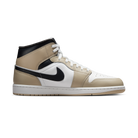 Jordan 1 Mid Summit White Off Noir Rattan