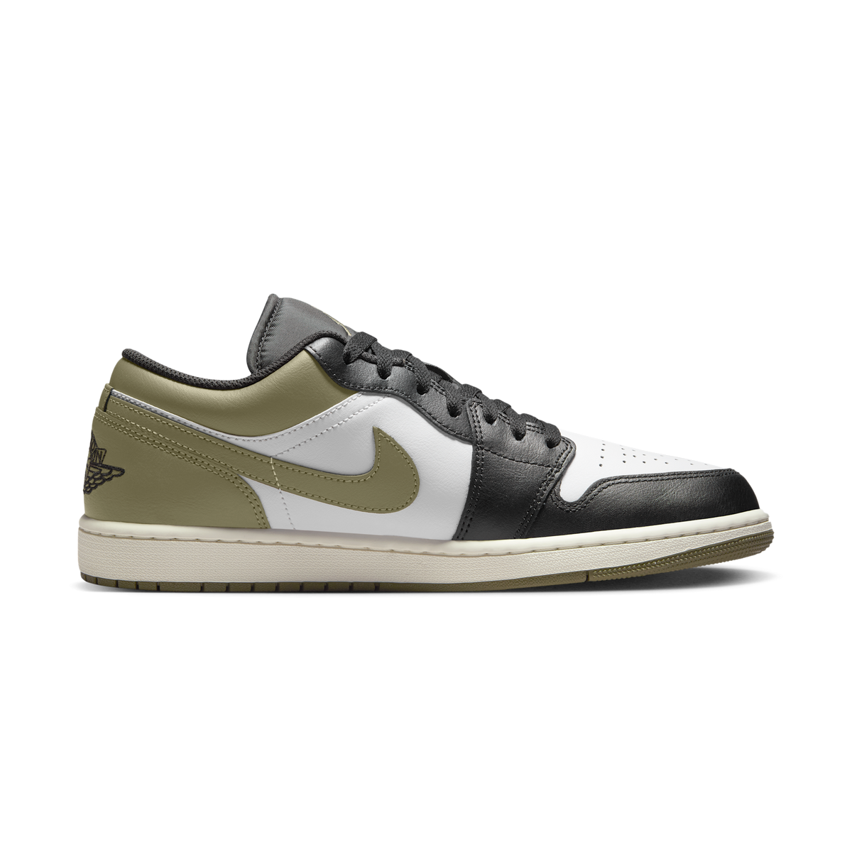Jordan 1 Low Black Toe Medium Olive