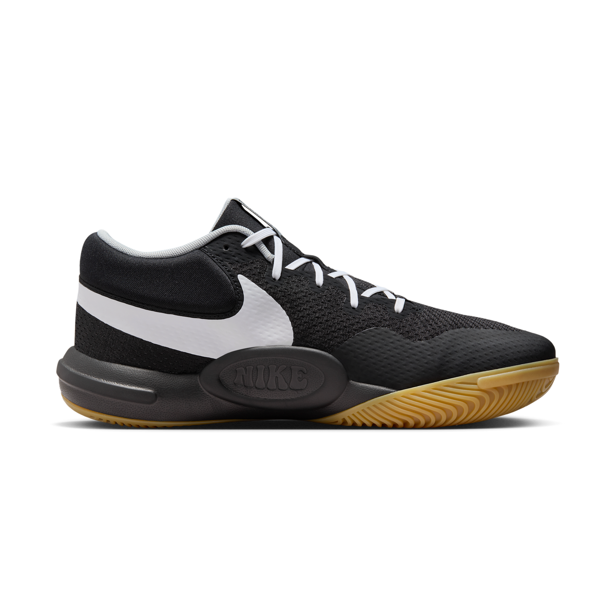Nike Hyperquick Black White Flat Silver