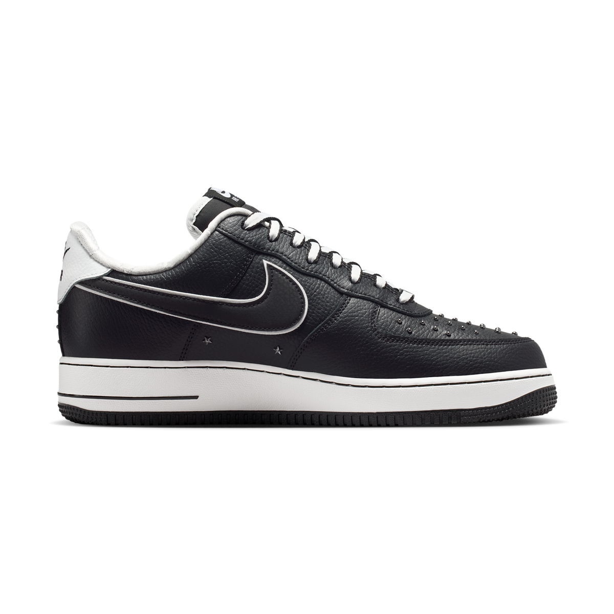 Nike Air Force 1 Low '07 Premium Black White Metallic Dark Grey