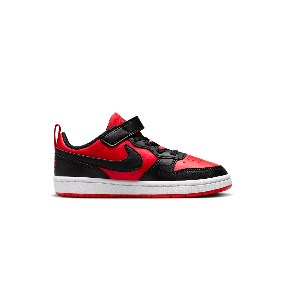 Nike Court Borough Low Recraft University Red Black (PS)