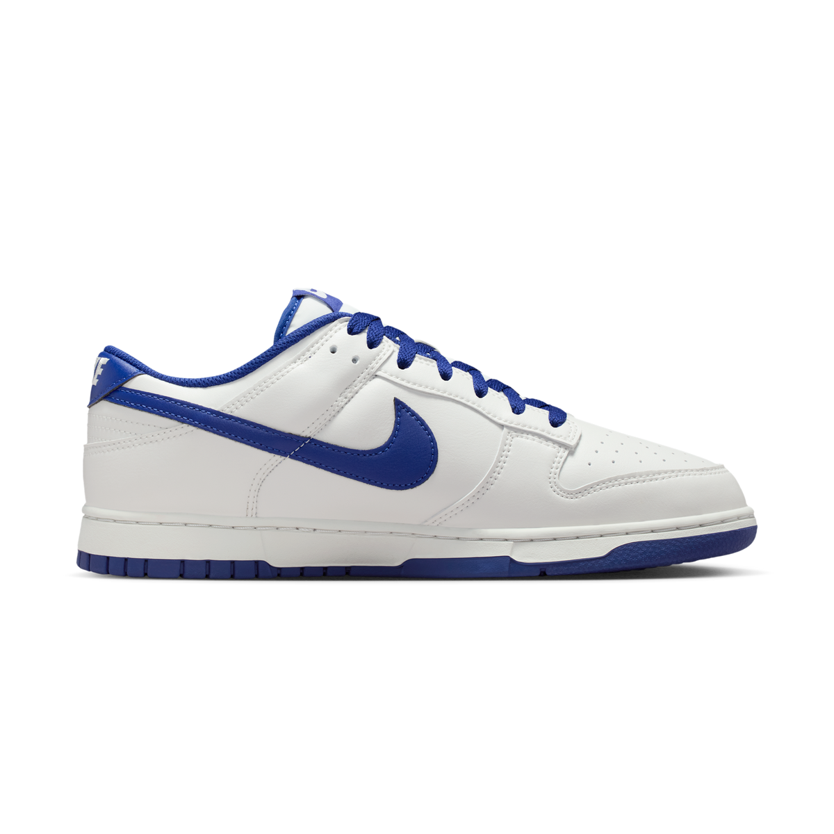 Nike Dunk Low Retro White Deep Royal Blue