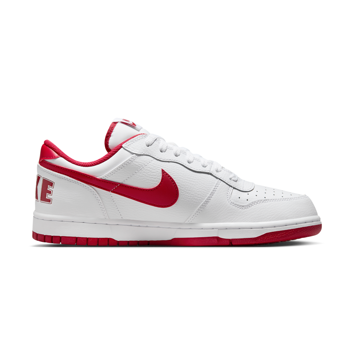 Nike Big Nike Low White Gym Red | 355152-150