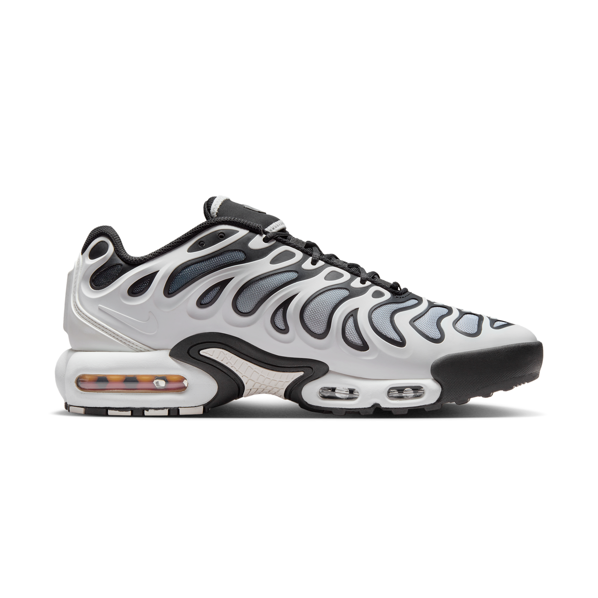 Nike Air Max Plus Drift White Black Metallic Silver