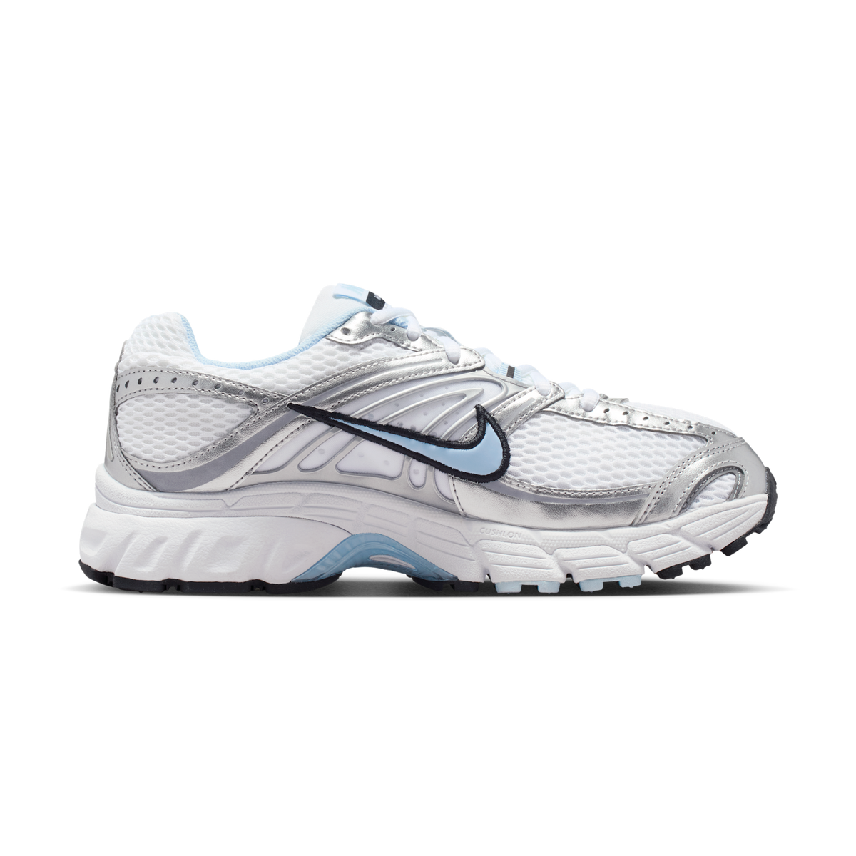 Nike Air Max Moto 2K White Silver Black Hydrogen Blue (Women's)